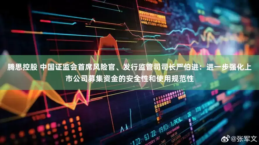 腾思控股 中国证监会首席风险官、发行监管司司长严伯进：进一步强化上市公司募集资金的安全性和使用规范性